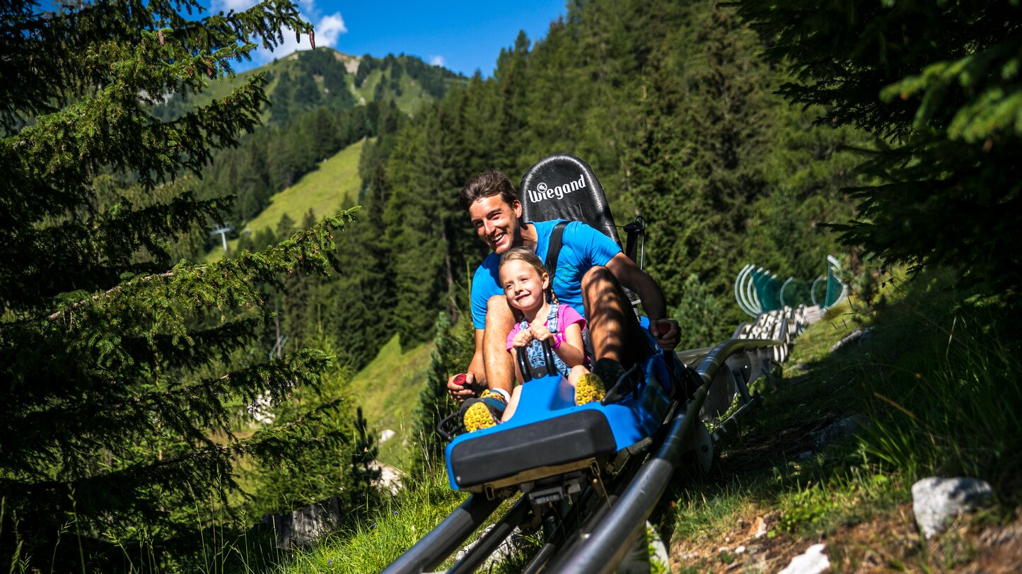 Alpine Coaster the summer rollercoaster in Gardon